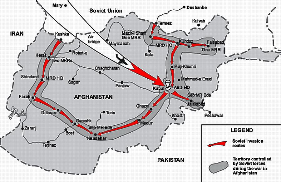 Rusların Afganistan'ı İşgal Planı